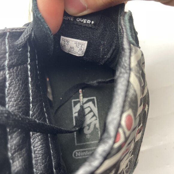 Vans Nintendo NES Controller 'GAME OVER' SK8-Hi High Top Shoes Mens Size 9. - Picture 16 of 16